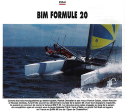 Essai : Bim Formule 20